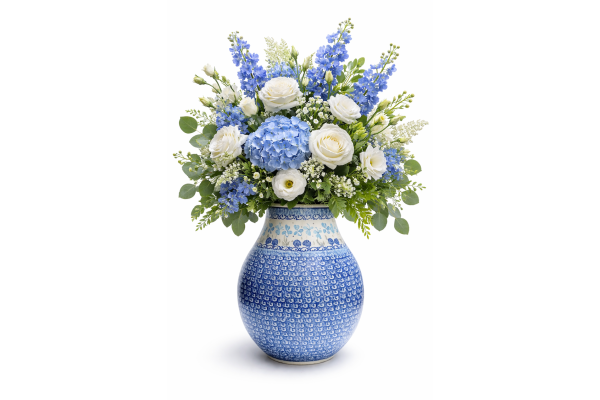 F14 Bunzlau middel grote vaas 2751 vazen en vaasjes F14 Bunzlau middel grote vaas 2751 vazen en vaasjes